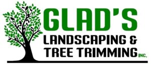 Glad's Landscaping and Tree Trimming Logo